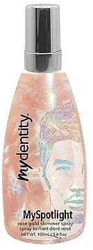 Spray luccicante per capelli