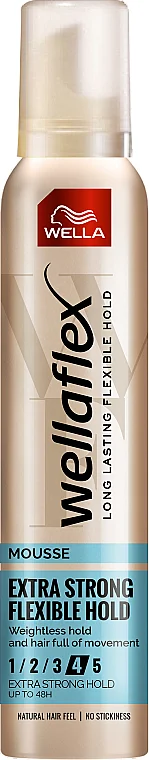 Mousse capelli volumizzante, fissazione extra forte