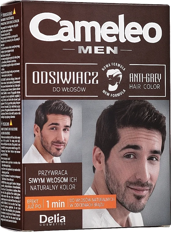 Tinta anti-grigio, per uomo