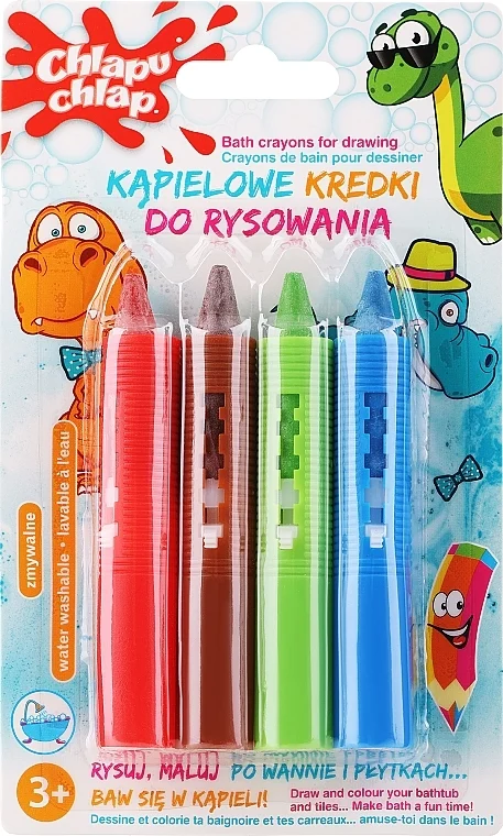 Matite per disegnare nel bagno