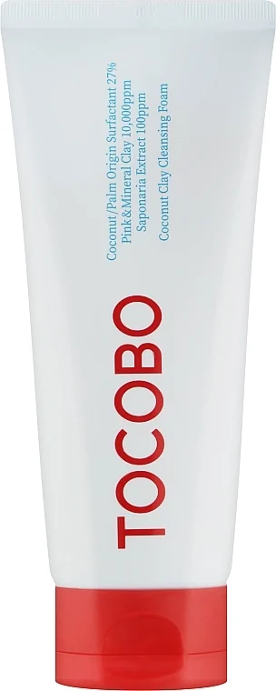 Schiuma detergente con argilla