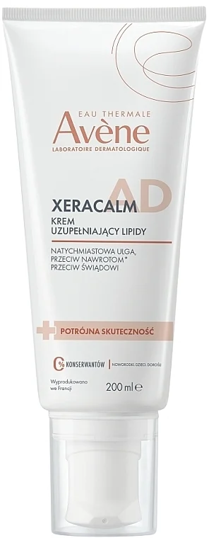 Crema liporestitutiva per pelli molto secche e atopiche