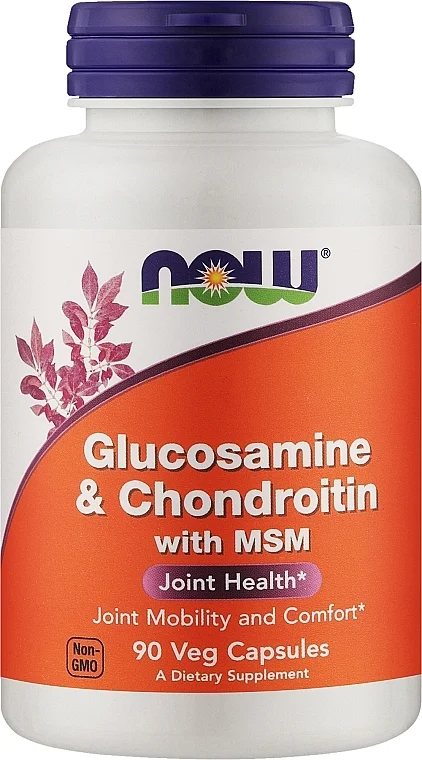 Capsule di Glucosamina e Condroitina con MSM