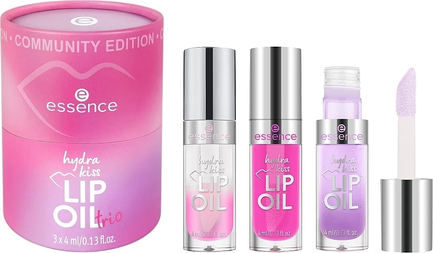 Essence Hydra Kiss Lip Oil Lip's Choice Awards Trio (l/oil/3x4ml)