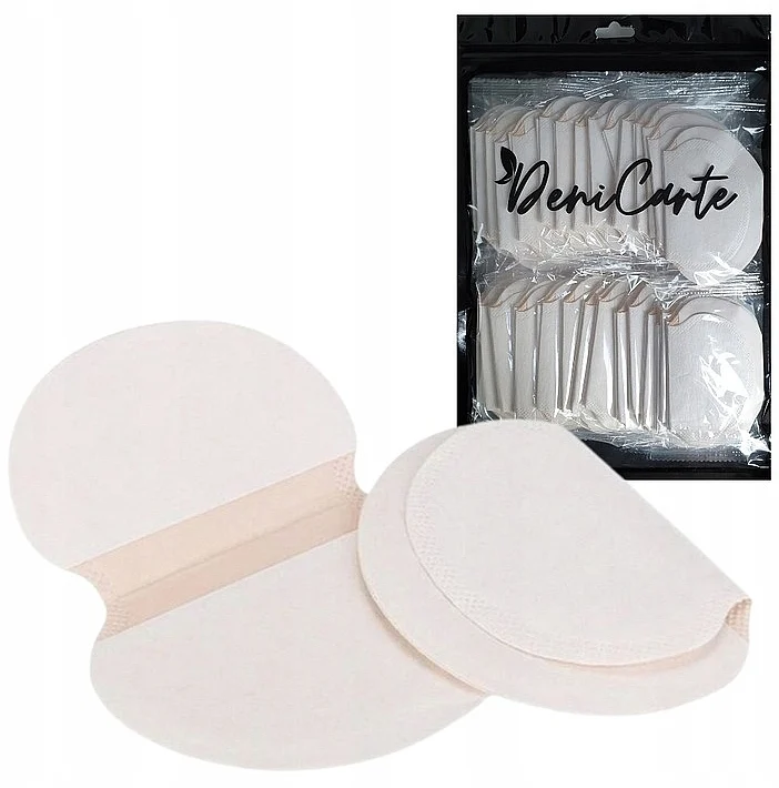 Cuscinetti protettivi per sudore, beige