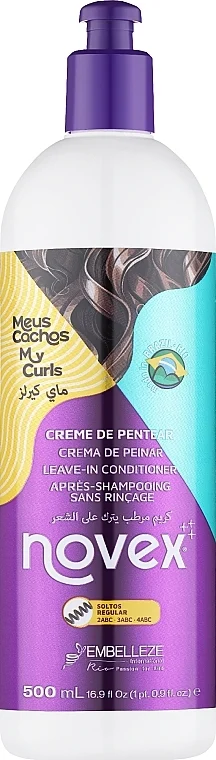 Balsamo per capelli ricci senza risciacquo