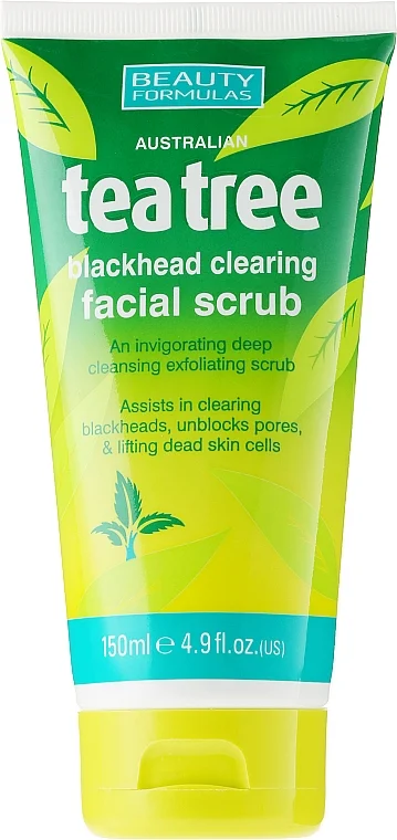 Scrub viso anti-acne "Albero del tè"