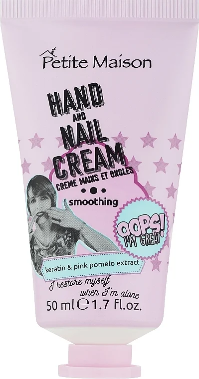 Crema per le mani con cheratina ed estratto di pomelo rosa