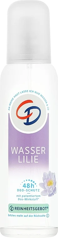Deodorante spray "Ninfea"