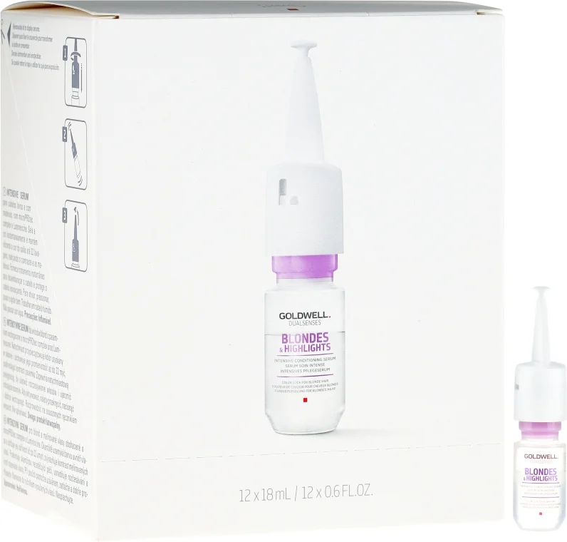 Siero intensivo per capelli chiari e meches