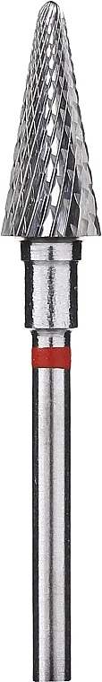 Punta fresa in carburo metallico "Cone", rosso, diametro 6 mm / 14 mm
