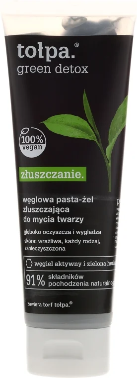 Pasta viso detox al carbonio