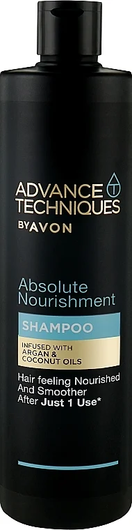 Shampoo nutriente all'olio di argan e cocco per capelli secchi