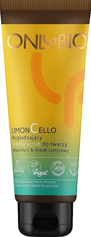 Scrub viso levigante con vitamina C