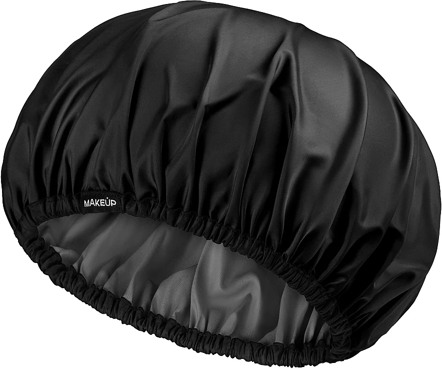 Cuffia doccia, nera "Chic"