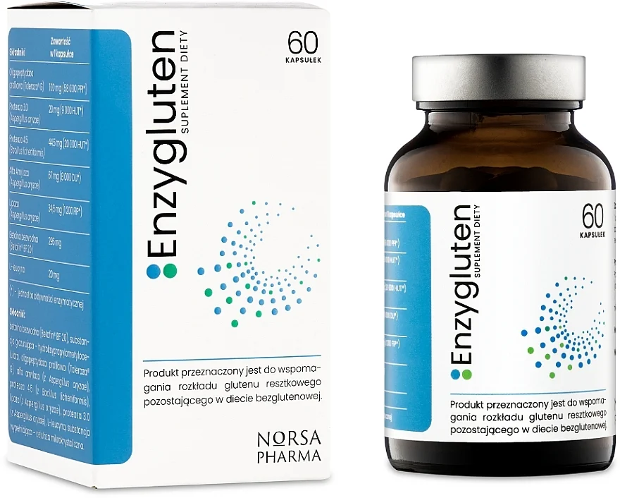 Integratore alimentare 'Enzigluten', capsule