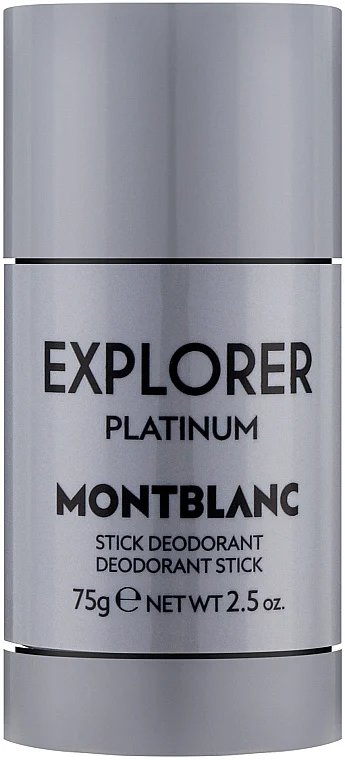 Montblanc Explorer Platinum Deodorant Stick
