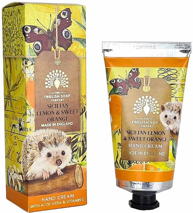 Crema mani "Limone siciliano e arancia dolce"