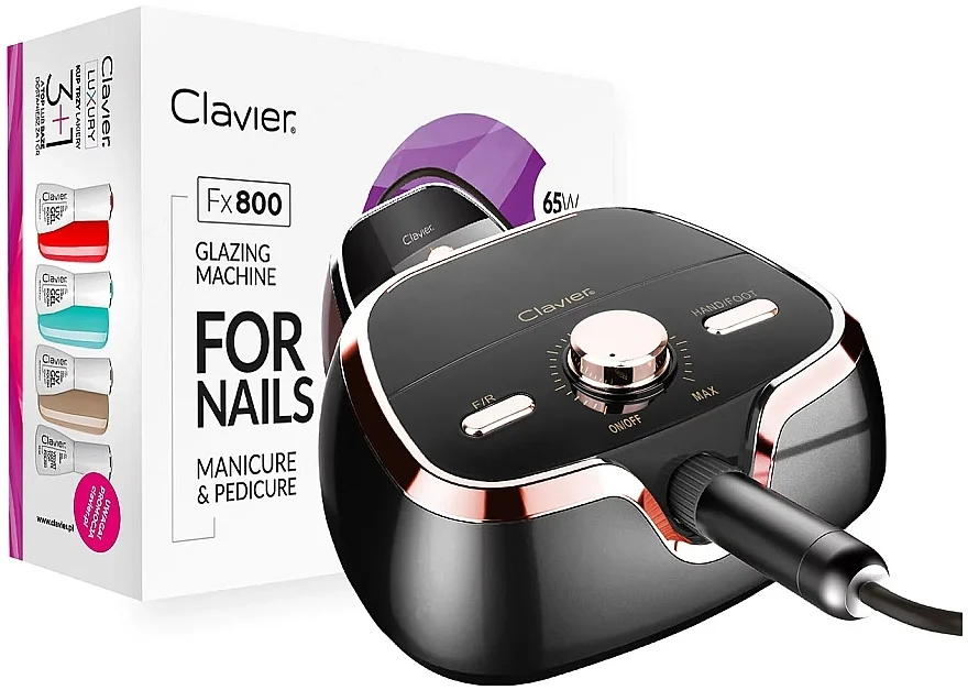 Fresa per manicure e pedicure, nera