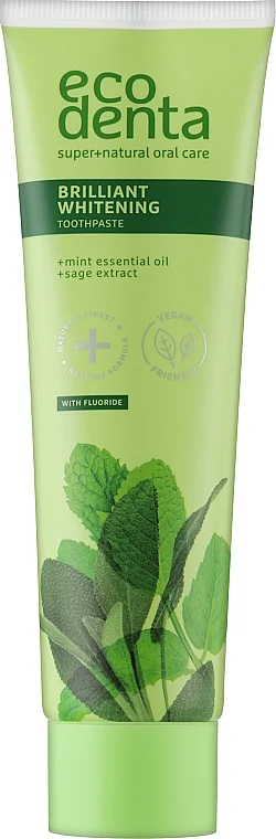 Dentifricio sbiancante alla menta