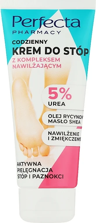 Crema piedi con complesso idratante al 5% di urea
