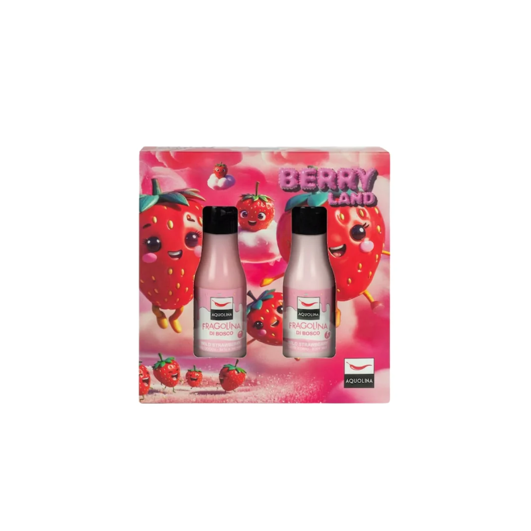 CONF. AQUOLINA FRAGOLINA DI BOSCO BODY MIST 150ML + SG 125ML