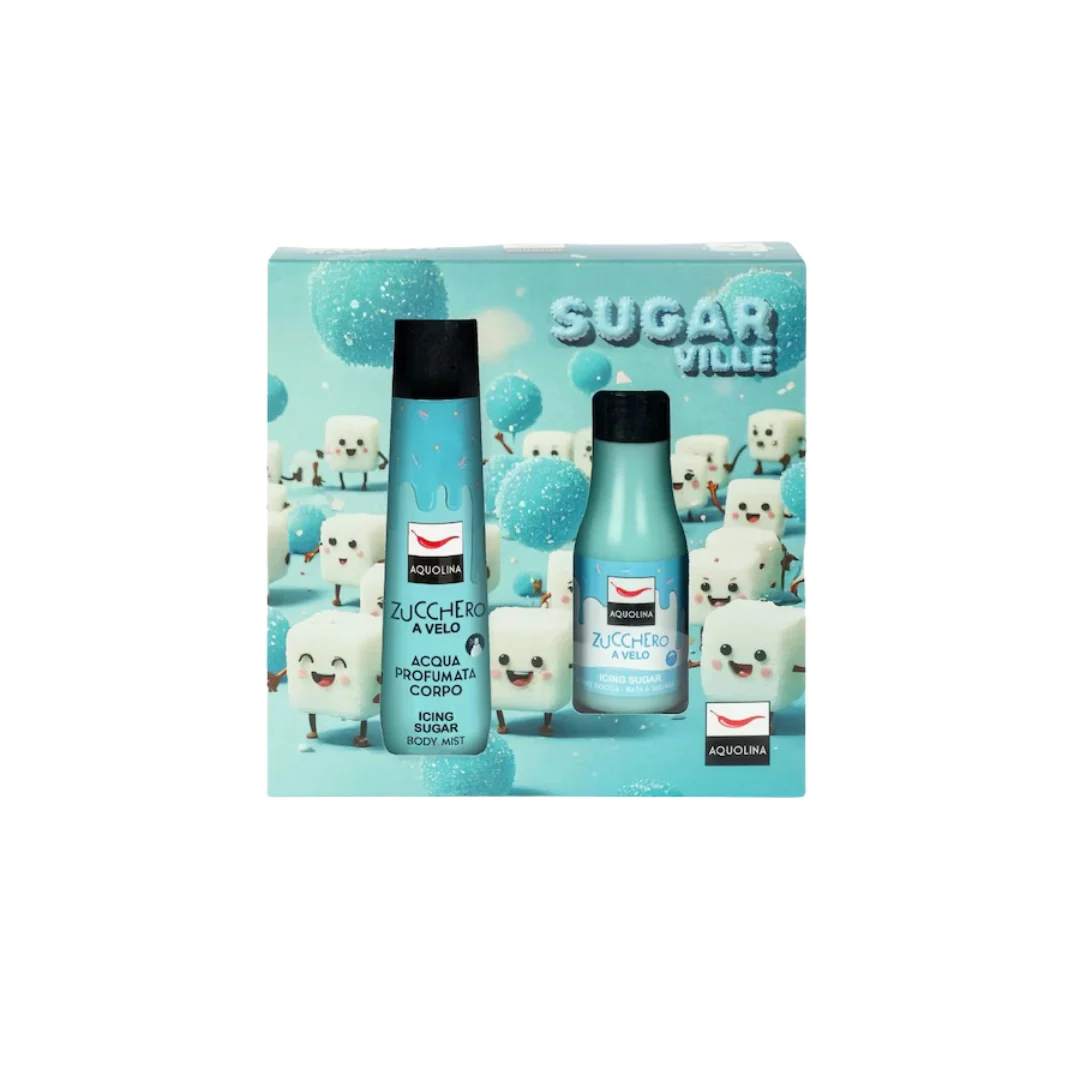 CONF. AQUOLINA ZUCCHERO A VELO BODY MIST 150ML + SG 125ML