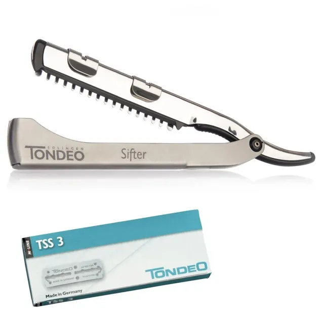 Rasoio Barbiere Tondeo Sifter Classic con 10 Lamette TSS3