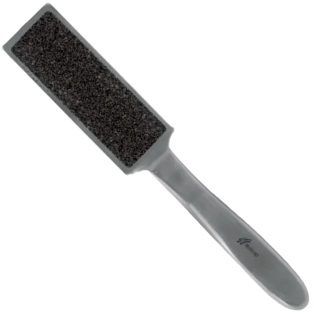 Raspa Piedi Acciaio Inox Rettangolare Strisce Abrasive