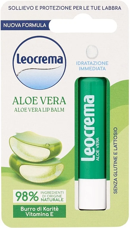 Balsamo labbra con Aloe Vera