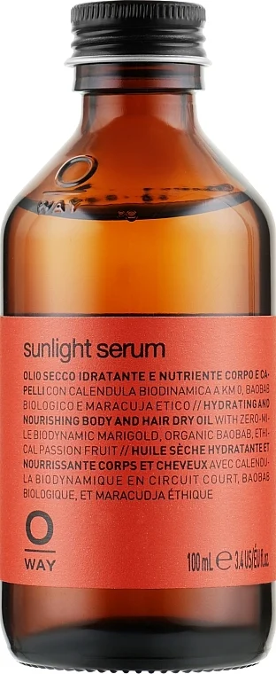 Olio secco idratante e nutriente per corpo e capelli