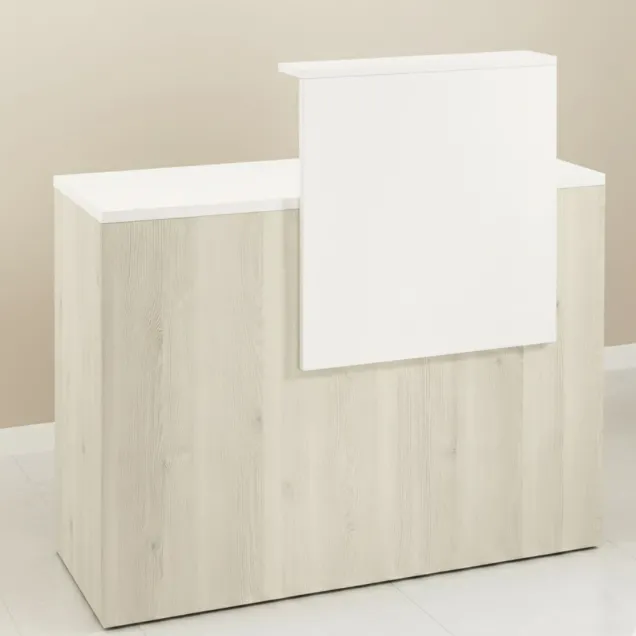 LARICE NATURALE CON PANNELLO LAMINATO BIANCO