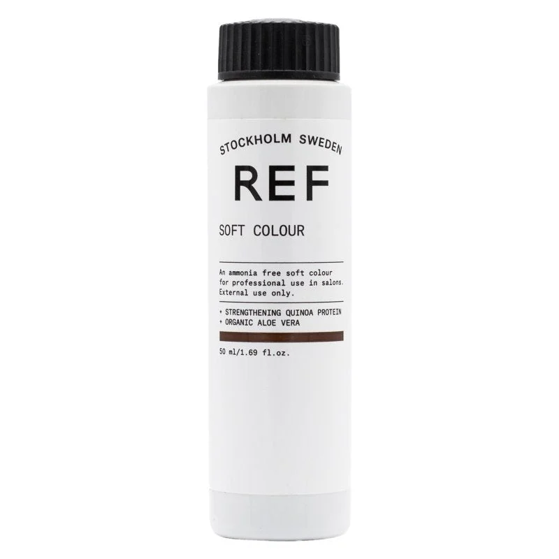 Ref Stockholm, colore morbido, vegano, tintura per capelli semi-permanente, 4,4 marrone rame, 50 ml