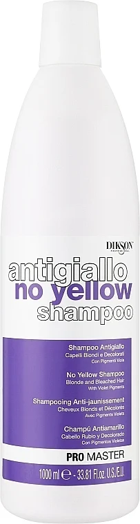 Shampoo antigiallo per capelli biondi
