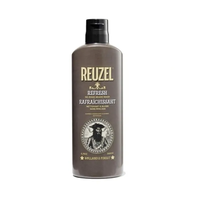 Reuzel Detergente Barba Refresh No Rinse Beard Wash 200 Ml