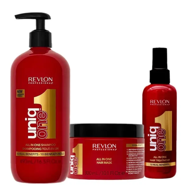 Revlon Trattamento Capelli Uniq one All In One Kit 3 Pezzi OFFERTA