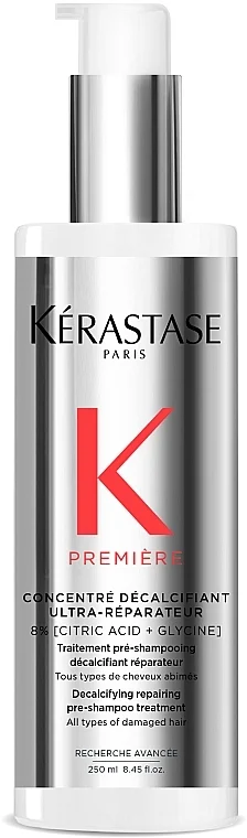 Pre-shampoo decalcificante e riparatore