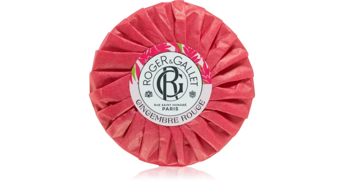 Roger & Gallet Zenzero Rosso - Sapone Benefico 100g
