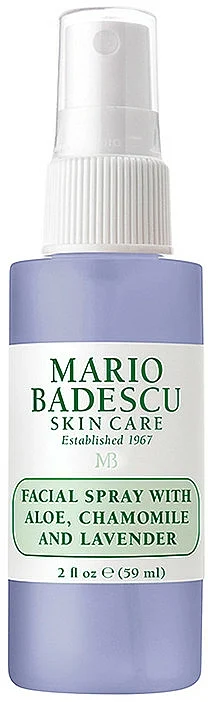 Spray viso all'aloe, camomilla e lavanda