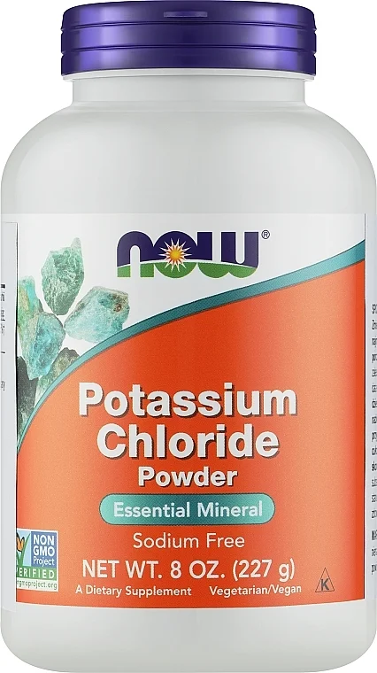 Polvere di cloruro di potassio