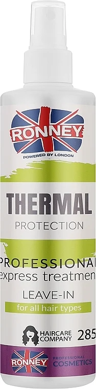 Spray per la protezione termica dei capelli