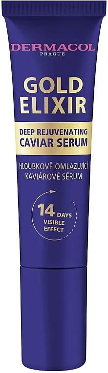 Siero ringiovanente profondo al caviale per il viso