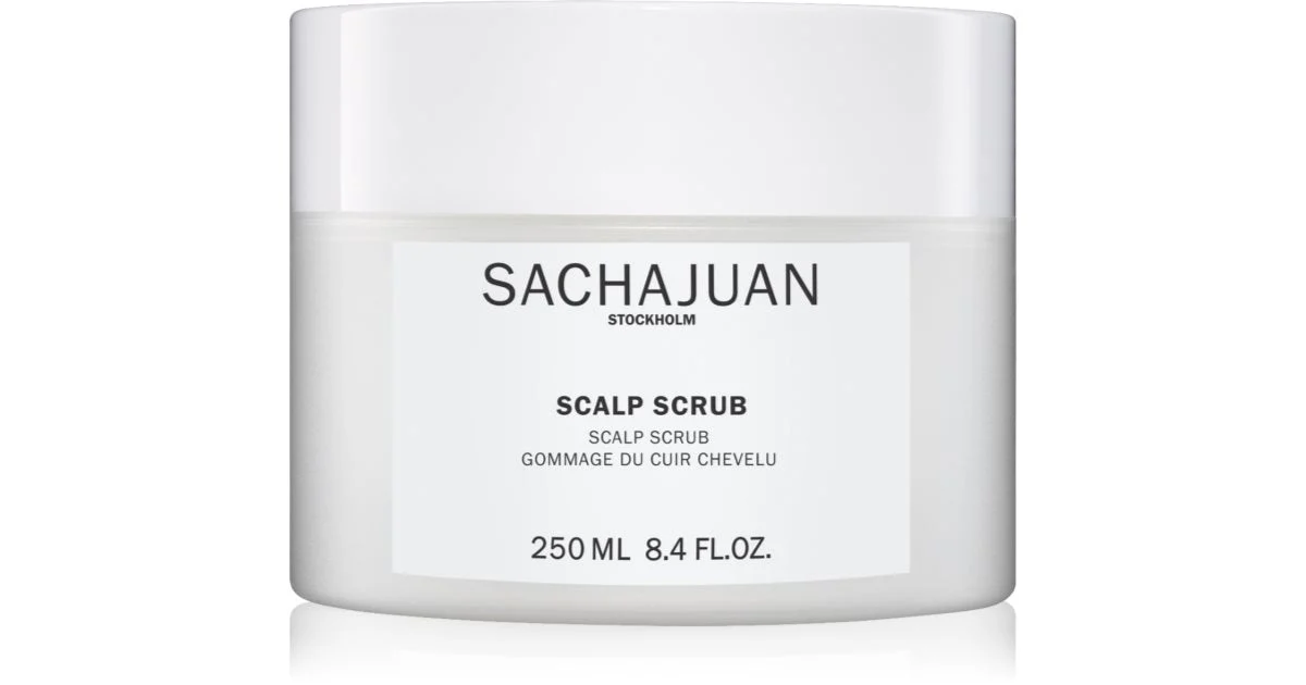 Sachajuan Scrub per cuoio capelluto - Peeling per la pulizia profonda del cuoio capelluto - 250 ml
