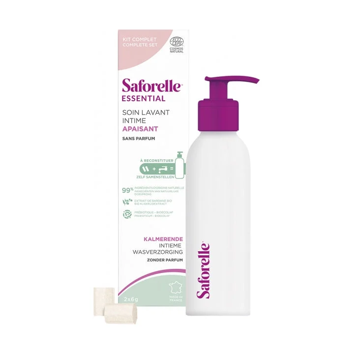 Saforelle Essential Kit Trattamento Lavante Intimo Lenitivo