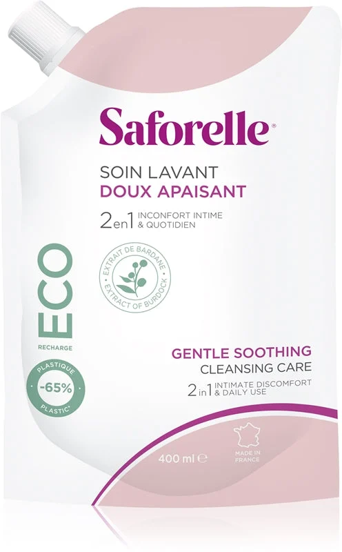 Saforelle Trattamento Lavaggio Morbido Ricarica Eco 400ml