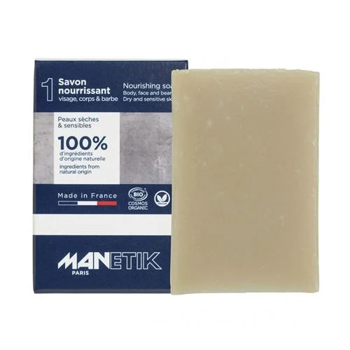 Manetik Sapone Idratante Corpo, Viso e Barba 100g
