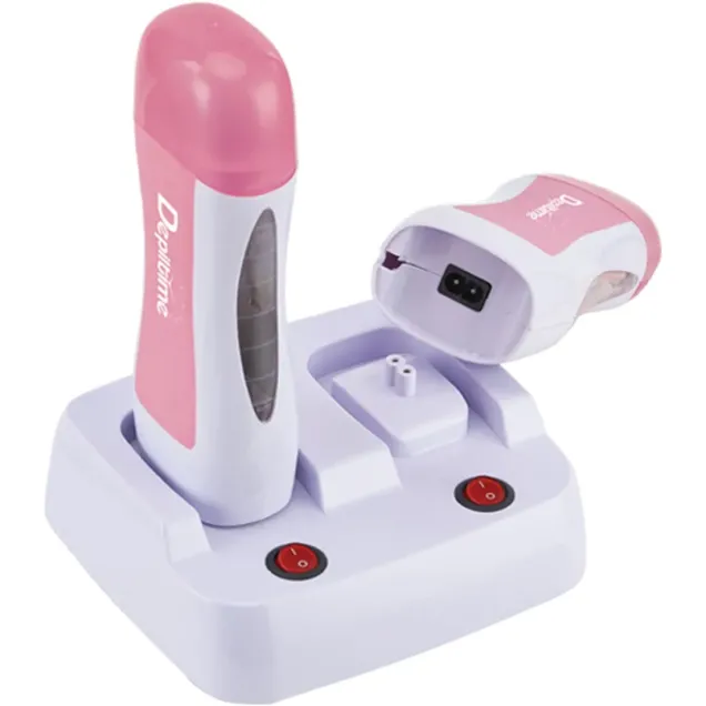 Scaldacera con 2 Manipoli Rulli Cera - Accensione Individuale 80 W