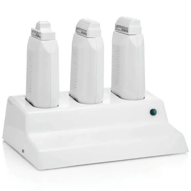 Scaldacera Professionale Trio con 3 Manipoli Rullo Cera 105 Watt