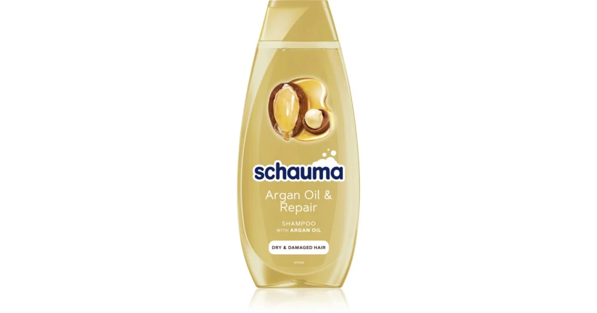 Schwarzkopf Schauma Argan Oil & Repair shampoo ricostituente per capelli rovinati e secchi 400 ml