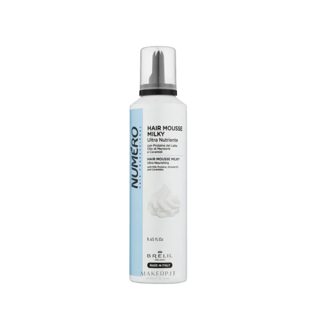 Schiuma per Capelli Nutriente Milk alle Proteine del Latte 250 ml